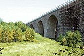 Autobahnbrücke über das Saaletal bei Sachsenvorwerk